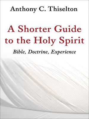 cover image of A Shorter Guide to the Holy Spirit
